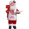 Statuetta di Babbo Natale, Accessorio Natalizio, Elemento Decorativo per Camino