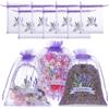 10 PCS Sacchetti Per Lavanda Di Organza Viola Sacchetto Delle Spezie Bustine