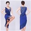 Abiti da donna per feste a tema tango con frange e leggings corti