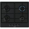 Bosch PGP6B6K80 Serie 4 Piano cottura a gas 60 cm acciaio smaltato Nero