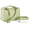 Guzzini - On The Go, Borsa Termica Grande con Contenitore 'Handy Bio' - Verde Avocado, 30x18xh30 cm - 12 Lt - 032916253