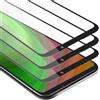 Cadorabo 3x Vetro temperato Pellicola per Xiaomi BLACK SHARK 2 Proteggi schermo intero