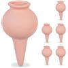 Relaxdays Sfere da Irrigazione a Goccia, Set 6 Coni in Argilla, Annaffiatura Automatica per Piante in Vaso, Terracotta