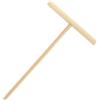 Fackelmann 5678150 Rastrello per crepes in legno, rastrello per pancake, rastrello crepe, legno, 20 x 12 cm