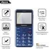 dipos 4x Pellicola Protettiva per Panasonic KX-TU155 Protezione Schermo Antiriflesso