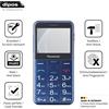 dipos 2x Pellicola Protettiva per Panasonic KX-TU155 Protezione opaco Vetro