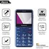 dipos 4x Pellicola Protettiva per Panasonic KX-TU155 Protezione Schermo Claro Display