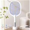 Racchetta Led Antizanzare Ricaricabile con Rete Anti Insetti