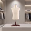 Busto Espositore da Tavolo Multifunzionale Busto Sartoriale Maschile Robusto