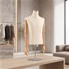 Busto Espositore da Tavolo Multifunzionale Busto Sartoriale Maschile Robusto