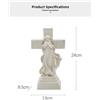 Statua da for giardino for solare per tomba angelo for croce statuina for