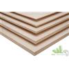 5 PZ PANNELLO LEGNO GREZZO COMPENSATO DI PIOPPO 100X51X1 CM TAGLIO MULTISTRATO