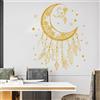 Adesivo Luna e per stella Dorata Eid Mubarak per Vacanze per Decorazione per