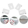 8 Pcs Hardware Di Montaggio Dello Specchio Staffe Porta Specchietto