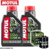 Motul Aprilia Sportcity Steet 300 2012-2013 Tagliando Olio Motul 5100 4T 10W-40 2 l...