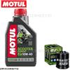 Motul Aprilia Sportcity 200 2006-2008 Tagliando Olio Motul SCOOTER EXPERT 4T 10W-40...