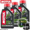 Motul Honda VFR 800 X Crossrunner 2010-2014 Tagliando Olio Motul 5100 10W-30 4T 3 l...