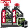 Motul Aprilia Sportcity 125 2006-2008 Tagliando Olio Motul SCOOTER EXPERT 4T 10W-40...
