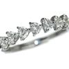 Nessuno Nuovissimo anello con diamanti a forma di cuore Pt900 D0,63 ct [Ecole] mezza ...