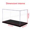 Odoria Vetrina Acrilico Teca Plexiglass Espositore per Action Figure 30cm Modellino