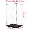 Odoria Vetrina Acrilico Teca Plexiglass Espositore per Action Figure 30cm Modellino