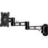 ROLINE - Braccio regolabile per display LCD - alluminio - nero - possibile monta
