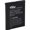 vhbw Batteria per Nokia N86 N85 N86 8MP T7 C7 C7-00 X7 701 Oro X7-00 1200mAh