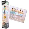 DIAMANTINY Artist - Medium 30x40 - Attività Crystal Art, Diamond Painting Kit, Ballerine
