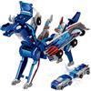 Felly Drago Trasforma Macchina Giocattoli, 2 pezzi Auto Robot Giochi Bambini Bambino B