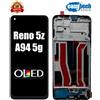 OPPO Reno 5Z CPH2211 / A94 5G SOFT OLED Touch Schermo LCD Display FRAME Nero