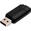 Verbatim chiavetta USB PinStripe 8GB I USB 2.0 I Memoria USB I Per Laptop Notebo