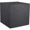EDA Pot Quadrato VOLCANIA 40 cm Decorazione Pietra - 31 L EDA