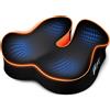 POOTACK Cuscino Sedia, Cuscino Sedia Ufficio in Memory Foam, Cuscino di Supporto