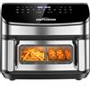 Emphsism Friggitrice ad Aria 12 Litri - Doppia Resistenza Airfryer, 2600W XXL Doppio Cest