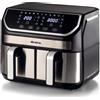 Ariete 4625 Friggitrice ad aria 9L, 2100W, Capacità 9L, Doppio cestello, Capacit