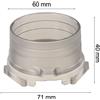 Imbuto portafiltro per dosatore per espresso ES601 ES501 ES655CO ES501C ES601C