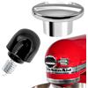 PQPO K45SS - Tappo di fissaggio per mozzo con vite di fissaggio per mixer Kitchen Aid