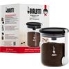Bialetti Barattolo Moka Per Caffè, Tappo Ermetico, Cucchiaio Dosacaffè, Vetro, 2
