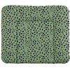 Rotho Babydesign 20062 0010 DK01 Materassino fasciatoio Leopard, da 0 mesi, 85 x 72 cm, verde