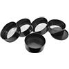 EISCO Set da 6 pezzi impilabili in rete impilabile, 10 pollici - plastica - include #5, 10, 60 e #230 Plus padella e copertura inferiore