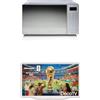 Hisense Forno Microonde H20MOMS4 20 L, 700W, 6 Funzioni, Colore Specchio + Smart TV QLED 43 4K Deco TV 43S5Q