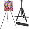 Ohuhu Cavalletto Pittura 43 a 168 cm, Ohuhu cavalletto per dipingere in alluminio con