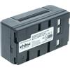 vhbw Batteria per Panasonic NV-S58 NV-S500EN NV-S500 NV-S250 NV-S5 NV-S4 4000mAh 6V