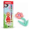 Kores - Plastilina Pastel: Pasta Modellabile in Plastilina per Bambini, Morbida