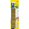 Staedtler 120-S BK4D - Matite Noris, durezze assortite (2B-HB-2H), confezione da