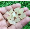 Markenlos Ottimo lotto di 14 pezzi misura 8-17 mm giallo eliodoro grezzo per gioielli p...