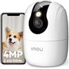 Imou 4MP Telecamera WiFi Interno con One-Touch Chiamata, Telecamera Interna | 2,