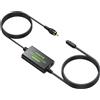 LiNKFOR Convertitore Coassiale a Ottico SPDIF Toslink 192KHz 24bit Adattatore da