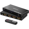 AVIDGRAM Switch HDMI 2.1 8K 60Hz, AVIDGRAM Switch 3 In 1 Out con telecomando IR, 3 porte