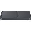Samsung Wireless Charger Duo 15W Fast Charging 2.0 con Caricabatterie 25W, Grigi